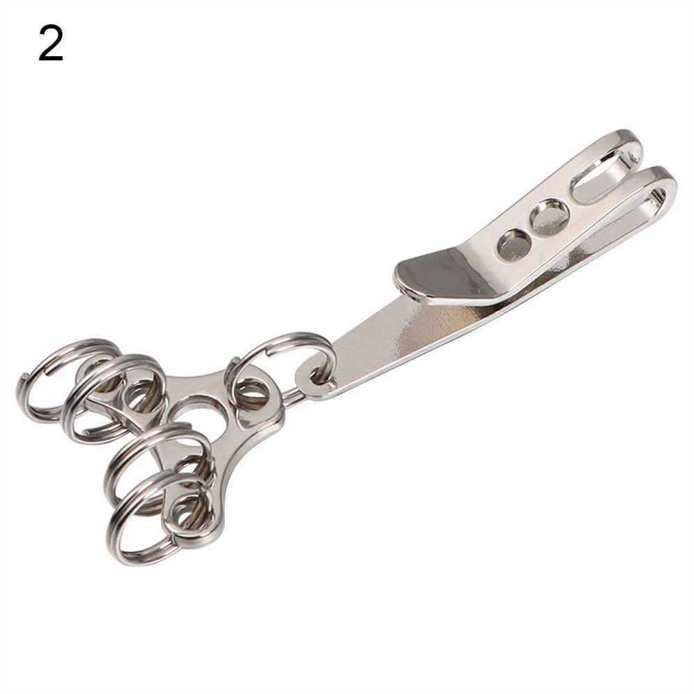 Multstyles 301 Stainless Steel Outdoor Pocket Key Ring Suspension