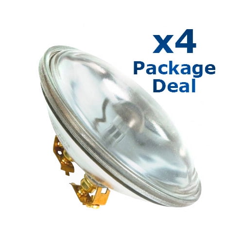 4x 30w Par36 Can Lamp 4515 Bulb Pinspot Light Bulbs