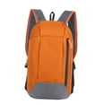 thumbnail image 4 of Mochila para correr, mochila para escalar, gimnasio, deportes, actividades al aire libre, bolso de hombro multifuncional, bolsa de viaje ligera, Naranja, 4 of 8
