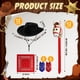 thumbnail image 2 of Set de disfraces de Xtinmee Cowboy Party con 36 piezas de Halloween para niños, 2 of 7