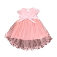 thumbnail image 2 of Baby Girls Lace Tutu Tulle Princess Wedding Flower Girl Birthday Party Dress, 2 of 12