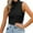 Black, variant on Ketyyh-chn99 Womens Casual Tops Boho Clothes for Women Loose Fit Basic Solid Color Casual Summer Sleeveless Shirts White,M