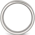 thumbnail image 2 of Stainless Steel Polished 8mm Grooved Band (Size 12) Made In China sr26-12, 2 of 5