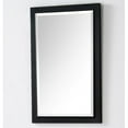 thumbnail image 3 of Home Decorative Rectangular Solid Wood 20" X 30" Mirror - Cool Grey, 3 of 9