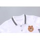 thumbnail image 3 of Oso bordado Ropa para niños Pantalones cortos de manga corta de verano Blanco, 3 of 8