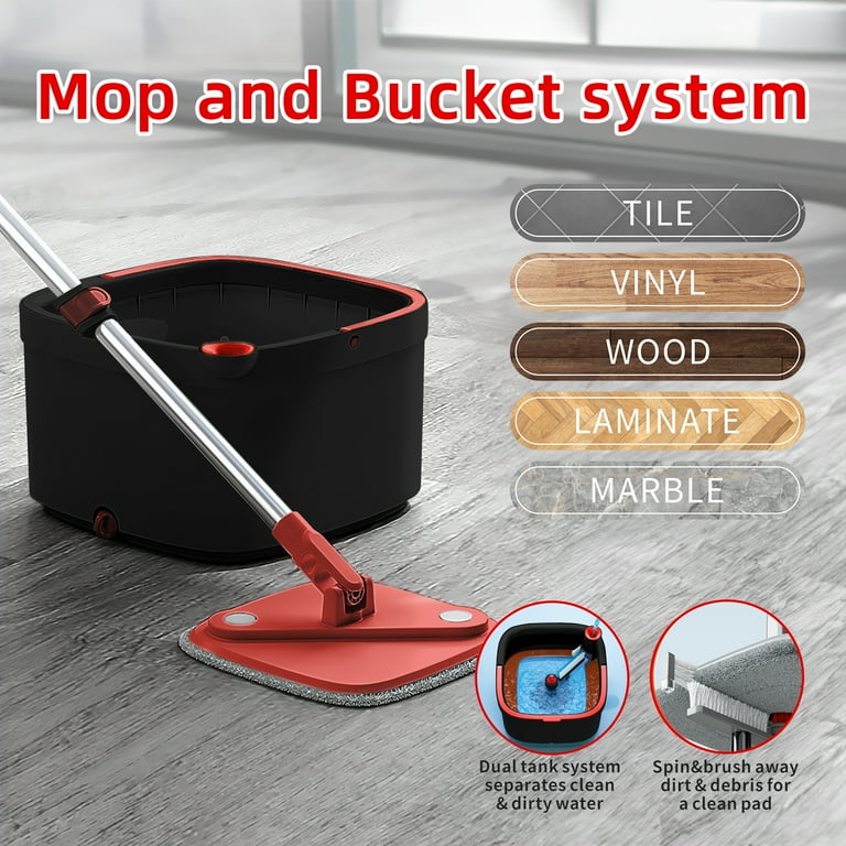 Lazy Spin Mop and Bucket deals Cleaning System