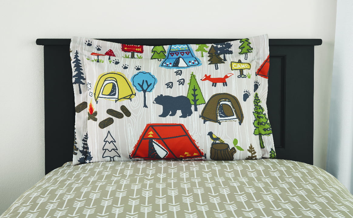 camping themed bed sheets