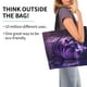 thumbnail image 2 of Balery Purple Hippo In Water Bolsa Tote Estilo Estético con Cremalleras, Bolsa de Hombro, Bolsa de Compras Grande y Plegable, 2 of 8