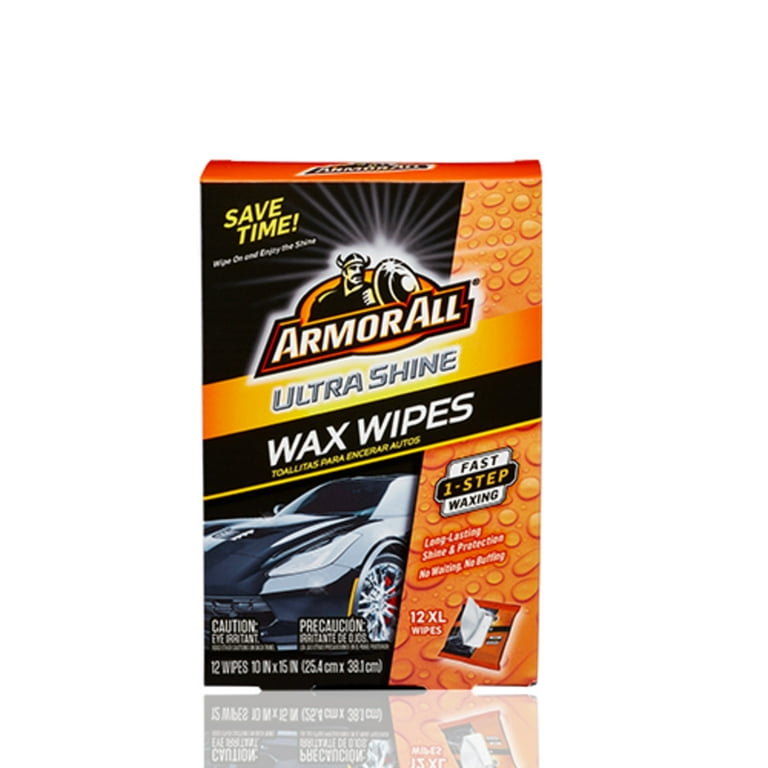 ARMOR ALL Wax Wipes (12 wipes) ARMOR ALL Wax Wipes (12 wipes)