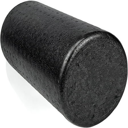 BESTSKY 2026 New 12' X 6' High Weight Capacity Black Epp High Density Foam Roller for Hand/Leg/Back Training for Yoga, Pilates, Gym, Fitness, Rehabilitation, Muscle Recovery