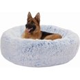 thumbnail image 1 of Calming Donut Dog Bed es Round Fluffy for Large Dogs -Anxiety Plush Machine Washable ( Large), 1 of 7