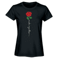 thumbnail image 1 of Playera de Mujer 1 Pza con Estampado Rosa con Frase "Madre Orgullosa" | 10 de Mayo Día de las Madres | Prenda entallada y Tela delgada fabricada con 100% Algodón, 1 of 5