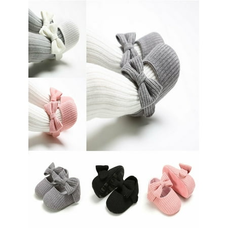 

Toddler Infant Baby Girl Cotton Shoes Toddler Baby Girl Boy Warm Soft Sole Prewalker Toddler Anti-Slip Soft Crib Shoes 0-18M