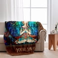 thumbnail image 2 of Namaste Green - Personalized Yoga Blanket, 2 of 7