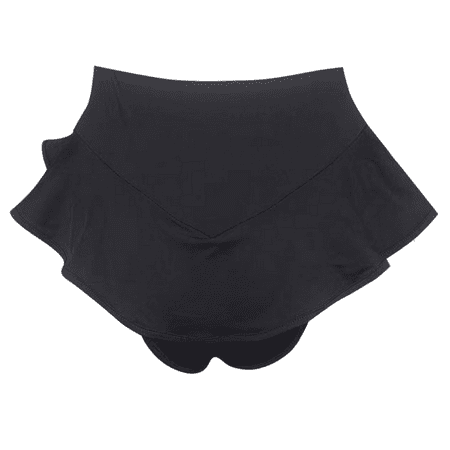 Fulorrnie Underwear for Women Breathable High Waist Tummy Control Panties Cute Cheeky Stretchable Comfort Panty  Black  XXXL