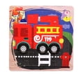thumbnail image 2 of Gwong Juguete Dibujos animados de madera avión cohete coche mosaico jigsaw puzzles board desarrollo juguete niños Gwong 30001189, 2 of 7