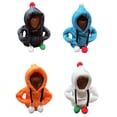 thumbnail image 5 of Naierhg Car Gear Shift Cover Cute Hooded Sweatshirt Shape Shift Knob Shifter Hoodie Universal Auto Shift Knob Shifter Stick Protector Interior Decoration Red, 5 of 8