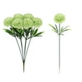 thumbnail image 5 of CxhicLuv Artificial Hydrangea Bouquet, Home & Wedding Decor, Lifelike for Gardens & Parties, Valentine's Day, Christmas & Thanksgiving, Ideal for Brides, 13.8x5.9 inches, Green, 5 of 8