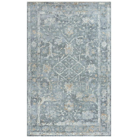 Alora Decor Radiant 9' x 12' Classic Gray/Silver Hybrid Area Rug