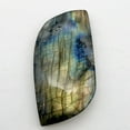 thumbnail image 6 of Spectrolite Free Form Pendant Bead | 43x21x8mm | Golden Blue |, 6 of 8