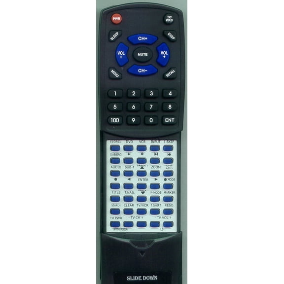 Replacement Remote for LG RT6711R1N203A, 6711R1N203A, RC199H