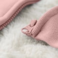 thumbnail image 6 of Ulanda Teen Girls Oversiezd Zip Up Sweatshirts Cute Fleece Kids Hoodies Youth Long Sleeve Fleece Active Sport Jacket Coat (Pink, 7-8 Years), 6 of 7