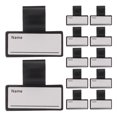 thumbnail image 1 of KAKOWELY ID Label 12pcs Stethoscope Name Holders Plastic Stethoscope Name Plates Name Tag Stethoscope Id Tags Identification Supply Stethoscope Name Clips, 1 of 4