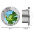 thumbnail image 2 of YIXIGGCCartoon Mickey Mouse Wind Up Timer, 60 Minutes Stainless Steel Visual Mechanical, for Kitchen, Hair Color Processing, Tanning Time, Kids' Home and Classroom Activities or Timeouts JU223-1118, 2 of 8