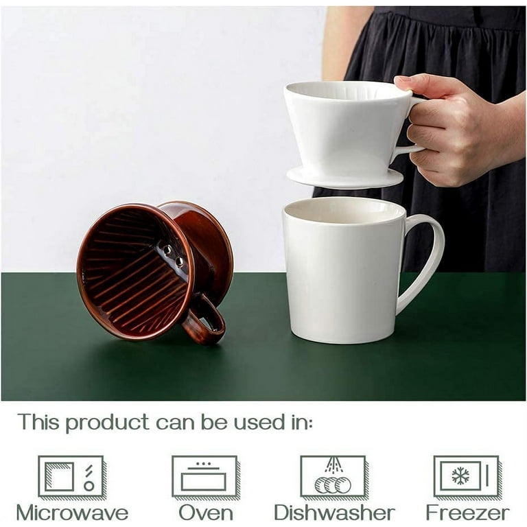 Pour Over Coffee Dripper, Non Electric Pour Over Coffee Maker 