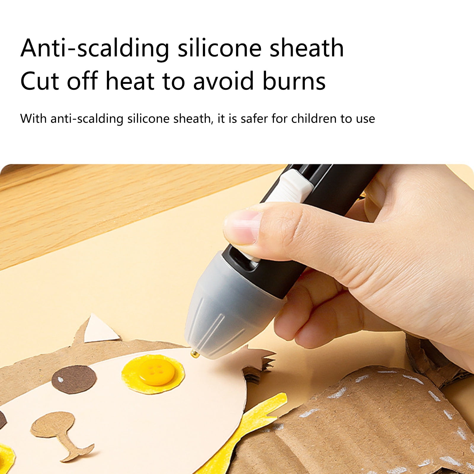 Wireless Electric Glues Pen Hot Melting Glues Guns Handmade Electric Hot Melting Glues Guns Household Children Electric Hot Melting