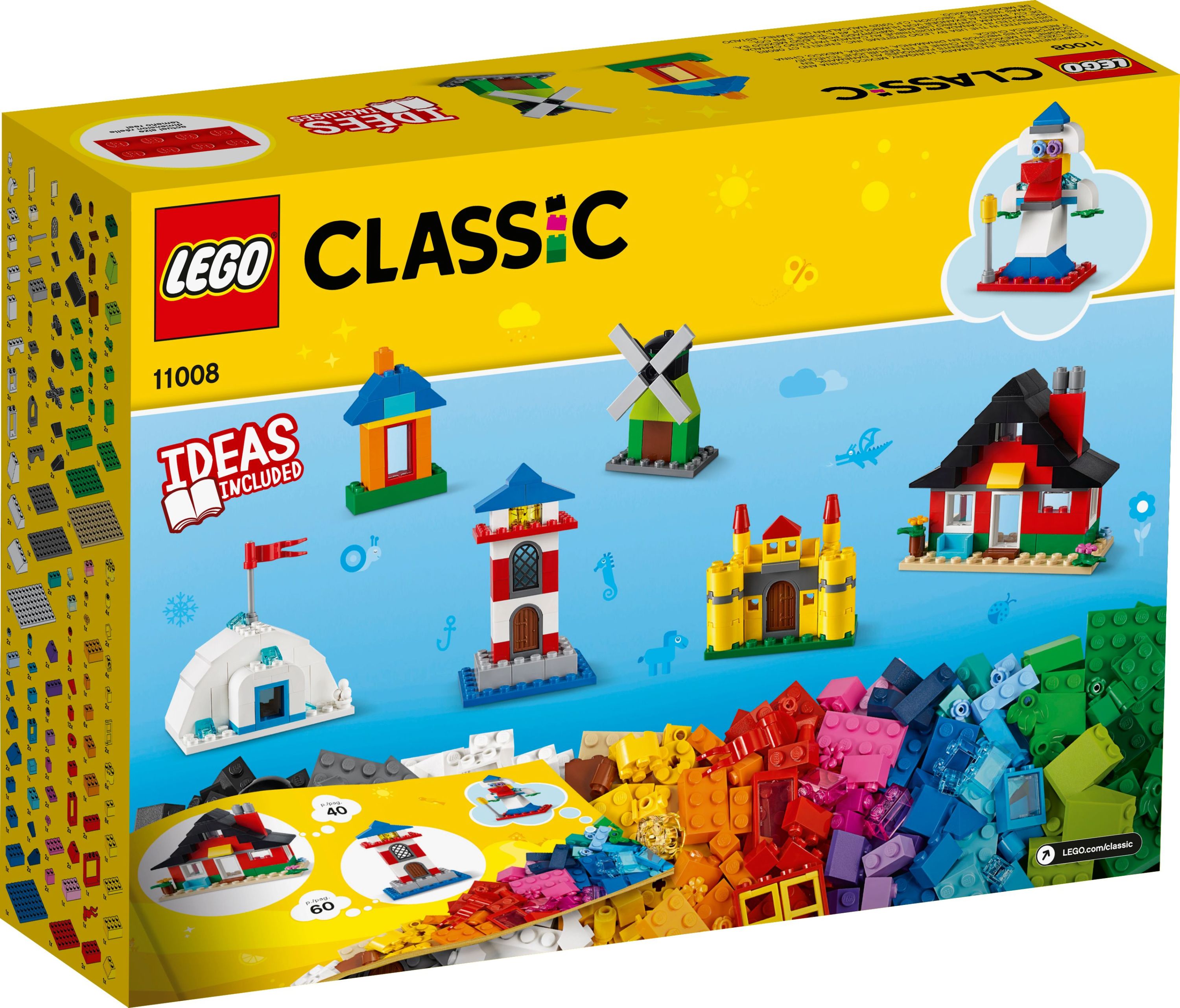 LEGO Classic Bricks and Houses 11008 Building Set for Imaginative Play (270 Pieces) - image 5 of 7