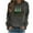 Dark Gray D, variant on Stamzod Christmas Gifts for Women Casual Loose Crewneck Sweatshirts Women Long Sleeve Oversized Sweatshirt Hot Pink D M