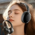 thumbnail image 7 of xjwjuw Bluetooth Headphones, Wireless and Wired Dual Mode Headphones for Gaming and Sports, Foldable Over Ear Headset with Low Latency and Long Battery Life, 7 of 7