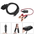 thumbnail image 2 of Ccdes Memory Saver,OBD2 Emergency Power Supply Cable ECU Memory Saver Car Extension Socket,Battery Jumper Cables, 2 of 8