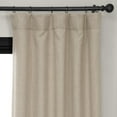 thumbnail image 5 of Thatched Tan Faux Linen Room Darkening Curtain (1 Panel), Thatched Tan, 50W X 108L, 5 of 12