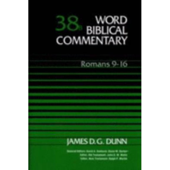 Pre-Owned Word Biblical Commentary Romans 9-16 (Paperback) 0850094917 9780850094916