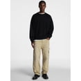 thumbnail image 2 of No Boundaries Crewneck Fleece Sweatshirt with Long Sleeves, Men's XS-4XLT, 2 of 5