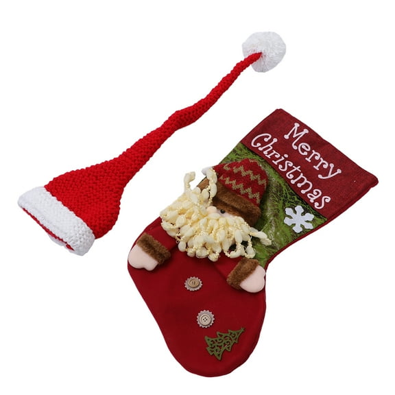 Soimiss 1 Set of Newborn Photography Props Outfits Assorted Color Wool Christmas Style