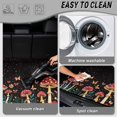 thumbnail image 5 of Xixirimido SUV Cargo Liner Car Trunk Mat Universal Trim-to-Fit All Weather Cargo Mats for Most Car Model Trunk Liner Floor Mat Cargo Cover, Mushroom Butterfly Starry Night, 5 of 7