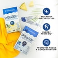 thumbnail image 3 of Electrolyte Hydration Powder Packets, Blue Raspberry Flavor – Magnesium, Calcium, Sodium & Potassium with Coconut Water, Vitamin C & B12 | Sugar-Free, Vegan, Non-GMO | 18 Servings, 3 of 6