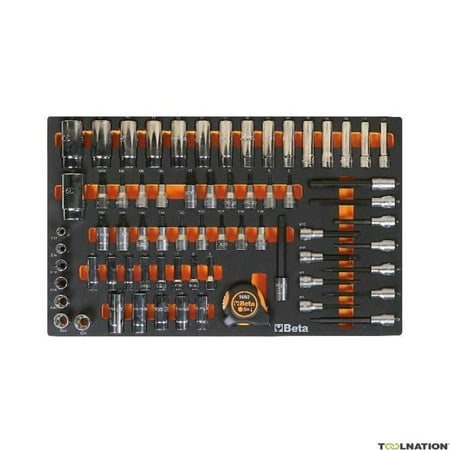 

Beta Tools 024500872 Maintenance Tool Set with Soft Thermoformed Tray 68 Piece
