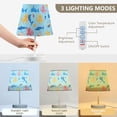 thumbnail image 4 of LED Desk Lamp Octopus Fish Ship Starfish Table Nightstand Lamps with 3 Color Temperatures for Home Bedroom Living Room Decor 8x12, 4 of 8