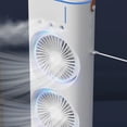 thumbnail image 3 of AIRE ACONDICIONADO CON CARGA USB, PORTÁTIL, 3 BOQUILLAS, HUMIDIFICACIÓN Y LUZ LED, 3 of 4