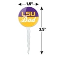 thumbnail image 6 of LSU Dad Cupcake Picks Toppers Decoration Set of 6, 6 of 7