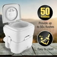thumbnail image 3 of SereneLife SLCATL120 5,3 gal Toilettes Portables pour l'Extérieur et le Voyage, 3 of 6