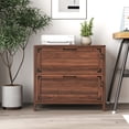 thumbnail image 4 of 2-Drawer Farmhouse Filing Cabinet with Lock   Home Office File Storage Cabinet, 4 of 15