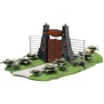 thumbnail image 2 of Jurassic Park Gate Diorama Nano Scene w/ 1.65 Inch Die-Cast Cars, 2 of 3