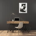 thumbnail image 3 of Harper, Ethan 15x18 White Modern Wood Framed Museum Art Print Titled - Diagonal Matrix II, 3 of 4