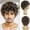 M062 1B#, variant on Men's Dreadlock Wig Black Tight Coil Style for Realistic Look