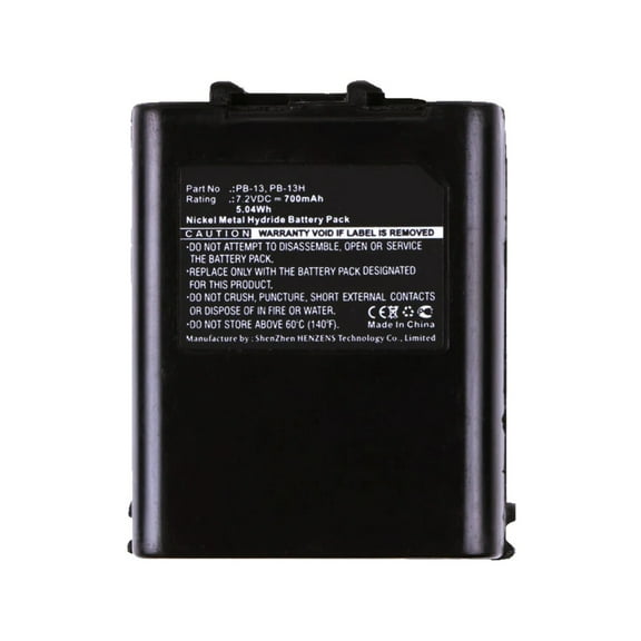 Batteries N Accessories BNA-WB-H8017 2-Way Radio Battery - Ni-MH, 7.2V, 700mAh, Ultra High Capacity Battery - Replacement for Kenwood PB-13, PB-13H, PB-14, PB-15, PB-17, PB-18 Battery